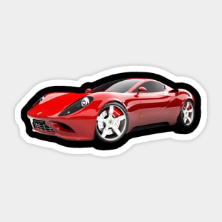 Ferrari Dino Sticker